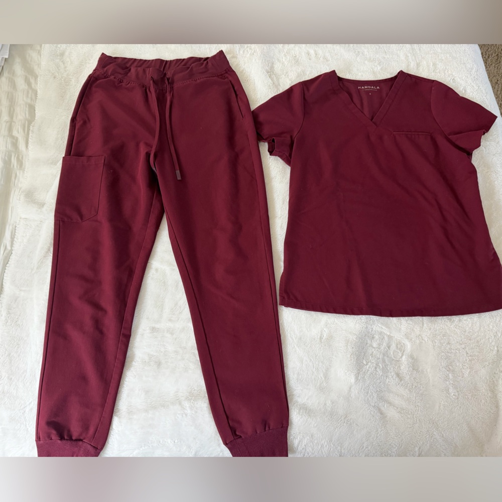 Maroon Jogger Pants - Unbranded Women's Track Joggers
